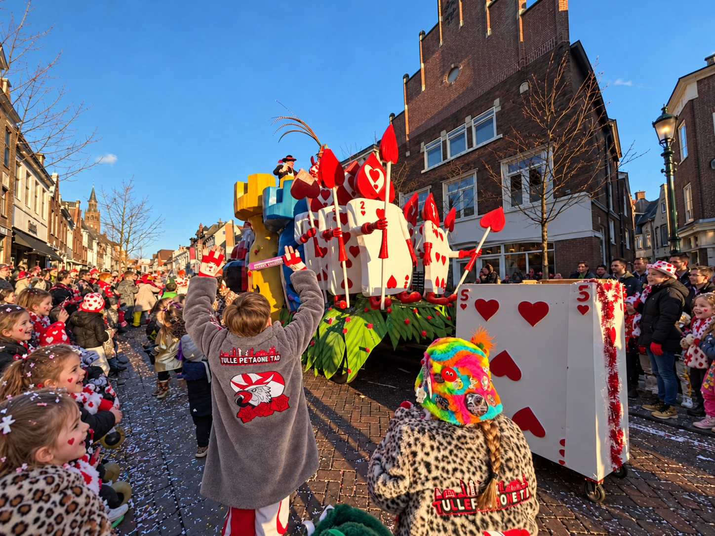 optocht drietal tullepetaonestad